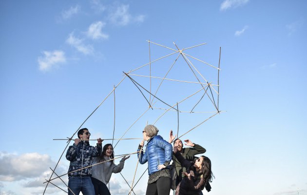 Bamboo building Noordwijk events