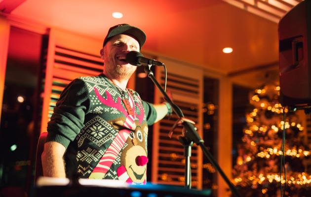 uitje Noordwijk live gitaar Music Challenge 